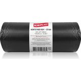 Kazan Hobi Konteyner Boy Çöp Torbası Siyah 10’lu 120X150 Cm, Yırtılmaya Dayanıklı, Konteyner Boy Çöp Poşeti, Çift Katlı, Geri Dönüştürülebilir, Fabrika, Inşaat, Depo, Kafe, Otel, Hastane, Bahçe