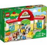 Kazan Hobi LEGO Duplo At Ahırı ve Midilli Bakımı 10951 Okul Öncesi Yaştaki Çocuklar Için At ve Midilli Ahırı Oyun Seti ve Eğitici Oyuncağı (65 Parça)