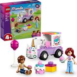 Kazan Hobi LEGO Friends Tek Boynuzlu At Pasta Dağıtım Arabası 42675 – 4 Yaş ve Üzeri Çocuklar Için Paisley ve Leo Mini Bebekleri ile Oyuncak Kek Içeren Yaratıcı Oyuncak Yapım Seti, Hediye Fikri (67 Parça)