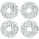 Kazan Hobi Lin Grup Arçelik Uyumlu Imperium Robo 4.0 Rs 9551 Robot Süpürge Mop Paspas, 4 Adet, Mikrofiber