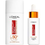 Kazan Hobi L’oréal Paris Revitalift Clinical%12 Saf C Vitamini Aydınlatıcı Serum & Spf 50+ Uv Korumalı Yüz Güneş Kremi 50ML