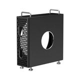 Kazan Hobi Mac Mini M4 M4 Pro Standı Siyah; Alüminyum Dikey Koruyucu Kasa, Havalandırmalı Metal Mac Mini Tutucu, Port Erişimli Ayaklı Masaüstü Stand, 2024 Uyumlu - Çok Renkli - 10 x 10 cm