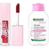 Kazan Hobi Maybelline New York Lifter Plump Dudak Parlatıcısı- 006 Hot Chili & Garnier Micellar Kusursuz Makyaj Temizleme Suyu (100 Ml)