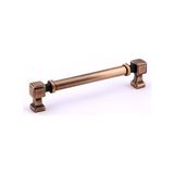 Kazan Hobi Metal 192 mm Dayanıklı Talas Düz Soft Antik Kulp Mobilya Çekmece Dolap Kapak Kulpu Kulpları - Çok Renkli