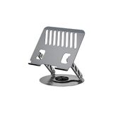 Kazan Hobi Minesk Macbook ve Laptop Standı 360 Derece Dönebilen Boyutu Ayarlanabilir Alüminyum Alaşım Ergonomik Tasarım Bilgisayar Tutucu (Bilgisayar Standı)