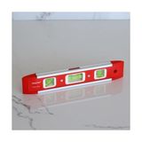 Kazan Hobi Mini Su Terazisi 22 cm Inşaat Duvar Fayans Marangoz Mühendislik Ölçüm Aluminyum Su Terazisi 22 cm Eğim Ölçü Eğik Ölçme - 10 cm - Çok Renkli - 1 Adet