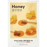 Kazan Hobi Mıssha Bal Özlü Parlak Görünüm Sunan ve Yoğun Nemlendirici Yaprak Maske (1AD) Airy Fit Sheet Mask Honey