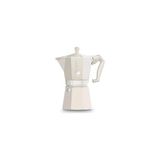 Kazan Hobi Moka Exclusive: 6 Cups Ocak Üstü Espresso Pişirici; 270 Ml, Krem Renk, Alüminyum Gövde, Patentli Güvenlik Valfi, Tüm Ocak Türleri Için Uygundur (Indüksiyon Hariç) - Renkli
