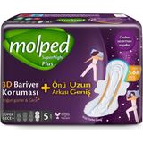 Kazan Hobi Molped S.night Önü Uzun Gece Plus Ped 5'li