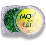 Kazan Hobi Mov Krem Glitter Festival No:10 Peacock – Tüykuşu Yeşil/mavi Işıltılı Krem Glitter – Yüz & Vücut Için Uzun Süre Kalıcı Parlak Makyaj