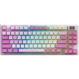 Kazan Hobi Msı Gg Forge GK600 Tkl W Vıolet Tr Mekanik Gamıng Klavye LCD Ekran Ktt Hıfı Lınear Hot-Swappable Swıtch Pbt Tuş Takımı Rgb Tr Layout