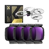 Kazan Hobi Nd8/pl; ND16/PL, ND32/PL, ND64/PL Djı Lito X1/flip Için Filtre | 4 Adet Nd&pl Filtre Seti, Çok Katmanlı Hd Optik Cam, Alüminyum Alaşımlı Çerçeve, Drone Objektif Aksesuarı, FD101 - Çok Renkli