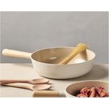 Kazan Hobi Neoflam Fika Alüminyum Döküm Wok Tava, 26 cm x 7 cm
