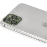 Kazan Hobi Newface iPhone 11 Pro Max Pers Alüminyum Kamera Lens - Yeşil