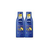 Kazan Hobi Nıvea Q10 Sıkılaştırıcı Vücut Sütü 250ML X2 Adet, 48 Saat Nemlendirme,10 Günde Sıkılaşma,kuru Ciltler Için