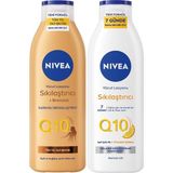 Kazan Hobi Nıvea Q10 ve C Vitamini Sıkılaştırıcı Vücut Losyonu 250 ml ve Q10 Sıkılaştırıcı ve Bronzluk Vücut Losyonu 200ML, 10 Günde Sıkılaşma, Tüm Cilt Tipleri Için