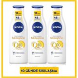 Kazan Hobi Nıvea Sikilaştirici Vücut Losyonu (Q10 +Vitamin C) Normal Cilt 250ML x 3 Adet