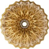 Kazan Hobi Nordic Ware Pişirme Kalıbı Kesim Kristal Kalıp Alüminyum Altın, 25,4 cm x 25,4 Cm, Nw 92877