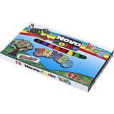 Kazan Hobi Nova Color Pastel Boya Jumbo 12'li NC-2124