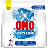 Kazan Hobi Omo Active Fresh Beyazlar Toz Deterjanı 1.5 kg