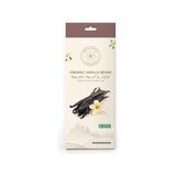Kazan Hobi Organik Vanilya Çubukları, Gourmet Kalite, 100% Saf, Vakum Paketli, 3 Adet, 12G