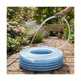 Kazan Hobi Örgülü Dayanıklı Katlı Çeşme 5 Metre 3 12.5 mm 1/2 Şeffaf Bahçe Hortumu - Standart