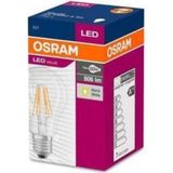 Kazan Hobi Osram 7W (60W) A60 Rustik LED Ampul Sarı 2700K (Normal Ampul Boyutlarindadir)