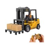 Kazan Hobi Oyuncak Uzaktan Kumandalı Forklift Iş Makinesi, Ses Efektli, Şarjlı, Hareketli, Full Fonksiyon Rc - Renkli