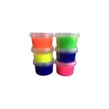 Kazan Hobi Papatyampartievi Büyük Boy Baba Slime - 6'lı Set Sarı - Standart - Çok Renkli