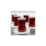 Kazan Hobi Paşabahçe Elysia Çay Takımı Seti 12 Parça Set Rinana Çay Tabağı 42901