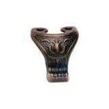 Kazan Hobi Pati Ahşap, Sunta Sandık Ayağı, Kutu Ayak 4,5 cm - Eskitme