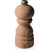 Kazan Hobi Peugeot - Paris Nature Tuz Değirmeni, 12 Cm, Klasik Öğütme Derecesi Ayarı, Geri Dönüştürülmüş Ahşap, Pefc Damgalı, Fransız Bilgi Birikimi, Doğal Renkler