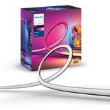 Kazan Hobi Philips Hue 55 Inç Tv'ler Için Gradient Lightstrip, Medya ve Oyun ile Senkronize Etme, Sesle Kontrollü Akıllı Eğlence LED Aydınlatma, Alexa, Google Assistant ve Apple Homekit ile Uyumlu