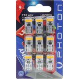 Kazan Hobi Photon Ampul T10 W5W 12V 10SMD LED Amber (9'lu Blister) Pht PH7010 Na B9