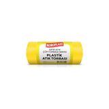 Kazan Hobi Plastik Atıklar Çöp Torbası 10'lu 80×110 Cm, Dayanıklı & Geniş Hacimli, Çift Katlı, Geri Dönüştürülebilir Çöp Poşeti, Mutfak, Bahçe, Ofis, Restoran, Okul, Fabrika, Piknik Alanı, Market, Depo