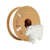 Kazan Hobi Polyterra Mat Pla Filament 1.75 mm Pamuk Beyaz, 3D Yazıcılar Için 1 kg Karton Makara - Çok Renkli