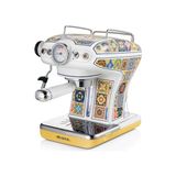 Kazan Hobi Positano Espresso Kahve Makinesi 1389/1P - Maxi Cappuccino Cihazı, Süt Köpürtme Başlığı, 850 W, 0,9 L Çıkarılabilir Su Tankı, Çıkarılabilir Damlama Tepsisi ve Bardak Tutucu - 10 x 10 cm