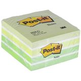 Kazan Hobi Post-It Küp Not, Yeşil Tonları, 450 Yaprak
