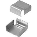 Kazan Hobi Prime-Line Prime Line MP7794 – 50 Dağıtıcı Clips, 5/8 In. Bars, Kabartmalı Alüminyum, Değirmen Finish, 50 Adet