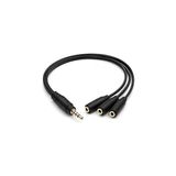 Kazan Hobi Primex PX-3AUX 3’lü Stereo Çoklayıcı, 3.5 mm Aux Jak Splitter Kablo, 1 Erkek Giriş 3 Dişi Çıkış, Kulaklık Hoparlör Telefon Pc Araç Ses Paylaşım Adaptörü