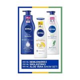 Kazan Hobi Q10 Sıkılaştırıcı Vücut Losyonu 250 ml & Vücut Sütü Besleyici 400 ml & Aloe Vera Vücut Losyonu 400 ml