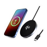 Kazan Hobi Qi2 Sertifakalı 25W Manyetik Kablosuz Şarj Cihazı, Kablosuz Teknoloji, Ios ve Android ile Uyumlu, Alüminyum Alaşım 4.9 mm Incelikte Telefonlar ve Kulaklıklar Için - Çok Renkli