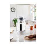 Kazan Hobi Saat, 1.5 L Isı Yalıtımlı Çay ve Soğuk Su Termosu Şeffaf (12 Sıcak Tutar& Içi Camdır) - Çok Renkli