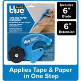 Kazan Hobi Scotchblue 3m M1000 El Maskesi El Kapağı, Kapak Kağıdı Için, Tüm Yapışkan Bant Genişlikleri Için, Bıçaksız 1 Dispenser, Maskeleme Bandı ve Kağıt