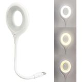 Kazan Hobi Sesle Kontrol 3 Renk Işık Modlu Akrobat USB LED Kitap Okuma Işığı, USB Gece Işığı Lambası, 20 Led, Sesle Kontrol Masası Işığı, Ses Komutları Açıklamada Mevcuttur