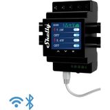 Kazan Hobi Shelly Pro 4pm | Wlan, Lan ve Bluetooth 4 Kanallı Röle Şalteri, Tüketim Ölçümü ile – 40 A | Dın Ray Şapka Rayı | Alexa ve Google Home ile Uyumlu | Ios Android Uygulaması | Cihazlardan Uzaktan Kumanda