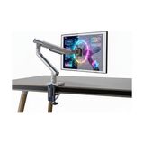 Kazan Hobi STD49012UW 17"-32" Ultra Slim Alüminyum Monitör Kolu, 2xusb Portlu Amortisörlü Vesa Tutucu, Ergonomik 360 Pivot (9 Kg) - Çok Renkli