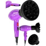 Kazan Hobi Steiner Alman 3800 Watt Professional Saç Kurutma Makinesi Ac Motor Fön Makinesi + Difüzör + 2 Adet Başlık