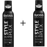 Kazan Hobi Syoss Style Plex Saç Köpüğü, 250 Ml, 2 Adet