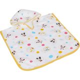 Kazan Hobi Taç 1500187681 Disney Mickey Baby Pamuk Lisanslı Müslin Panço Havlu, Çok Renkli